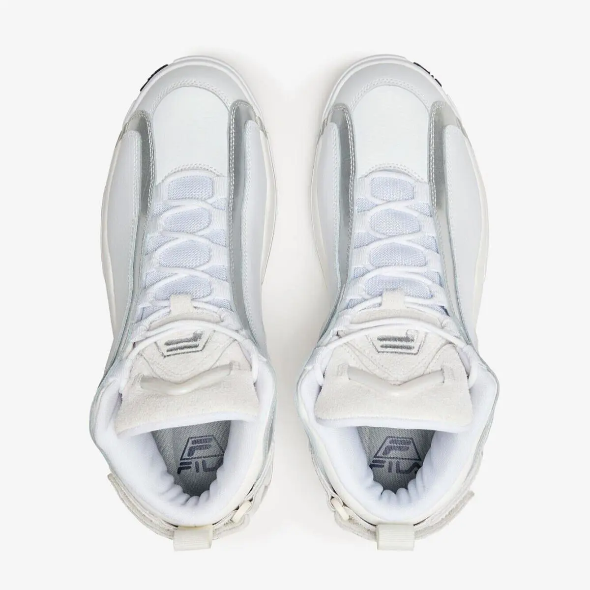 Fila shoes - 1BM02552101 - 1BM02552-101 - BLANC DE BLANC/WHITE/METALLIC SILVER 2