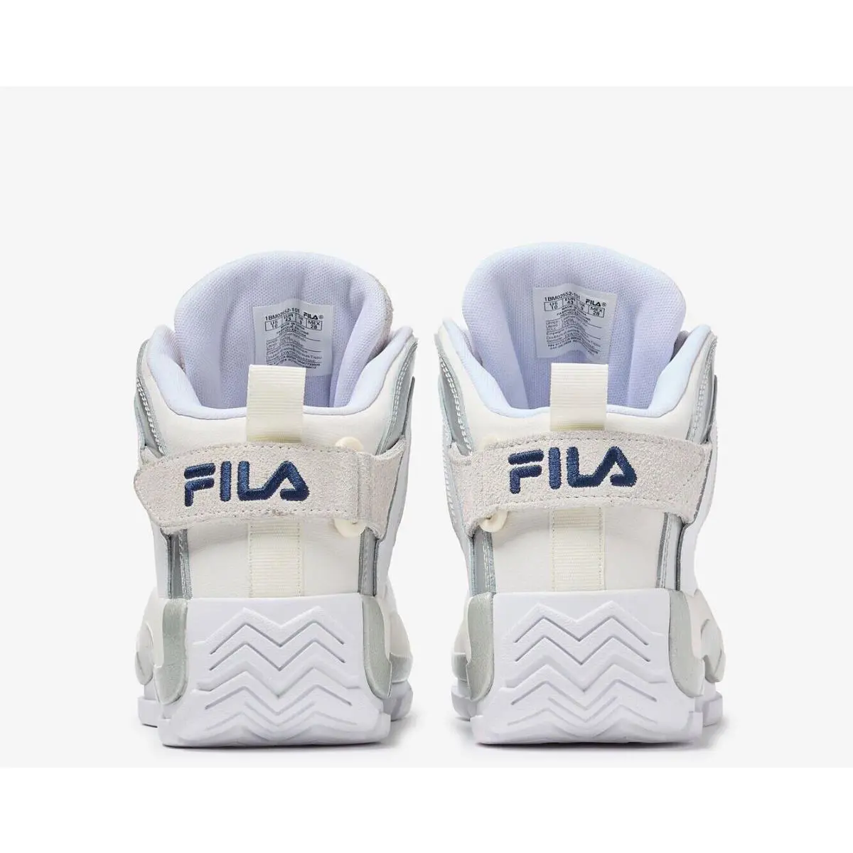 Fila shoes - 1BM02552101 - 1BM02552-101 - BLANC DE BLANC/WHITE/METALLIC SILVER 3