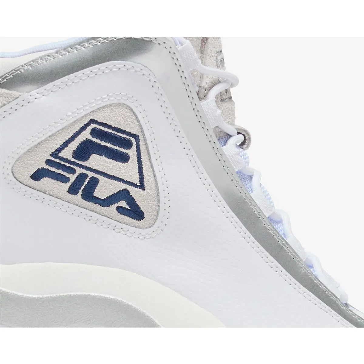 Fila shoes - 1BM02552101 - 1BM02552-101 - BLANC DE BLANC/WHITE/METALLIC SILVER 4