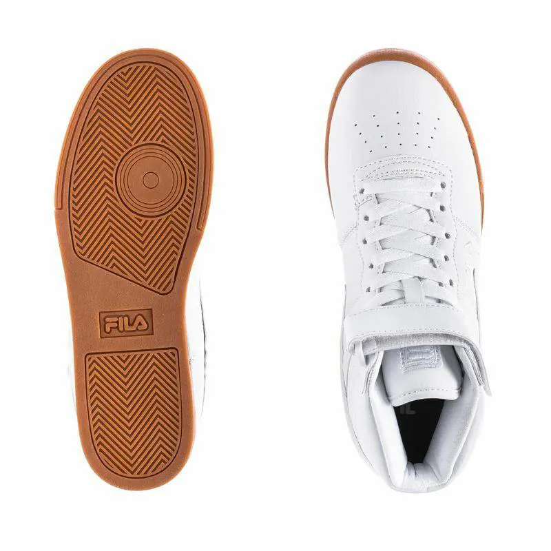 Fila shoes - White/Gum - VELCRO 3