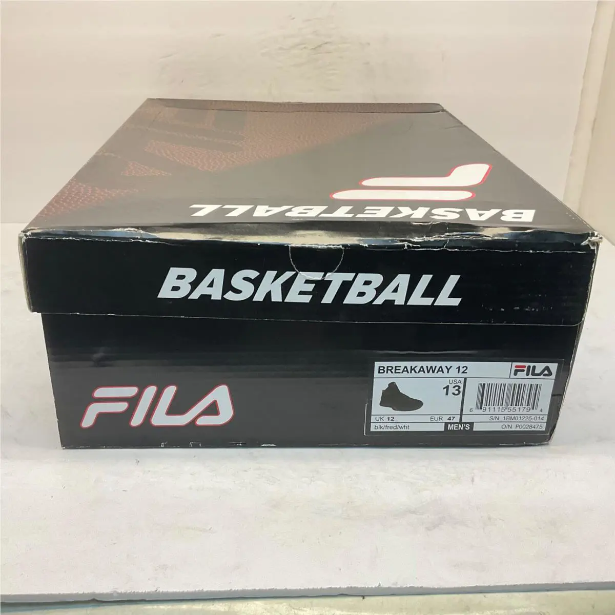 Fila shoes - Breakaway 12 - Breakaway - 1BM01225-014 - Black/Red (UPC: 691115551794) 7