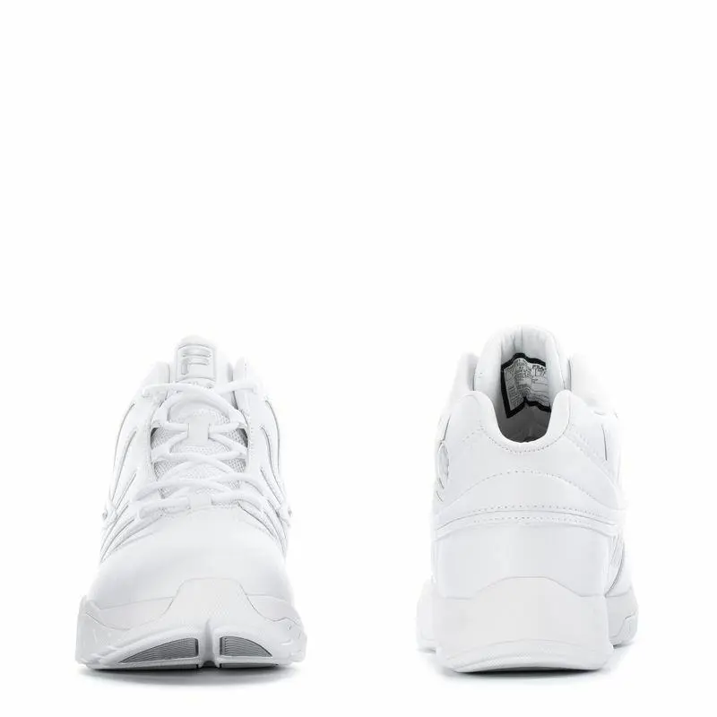 Fila shoes - White/White/Metallic Silver 2