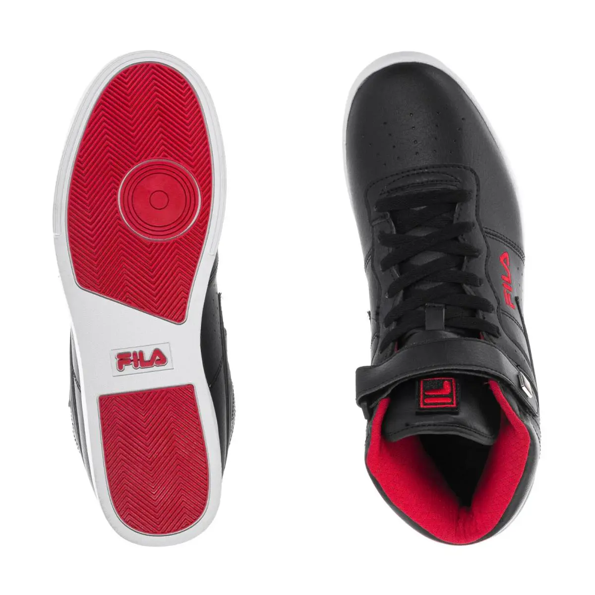 Fila shoes - Black/Black/Red/White 3
