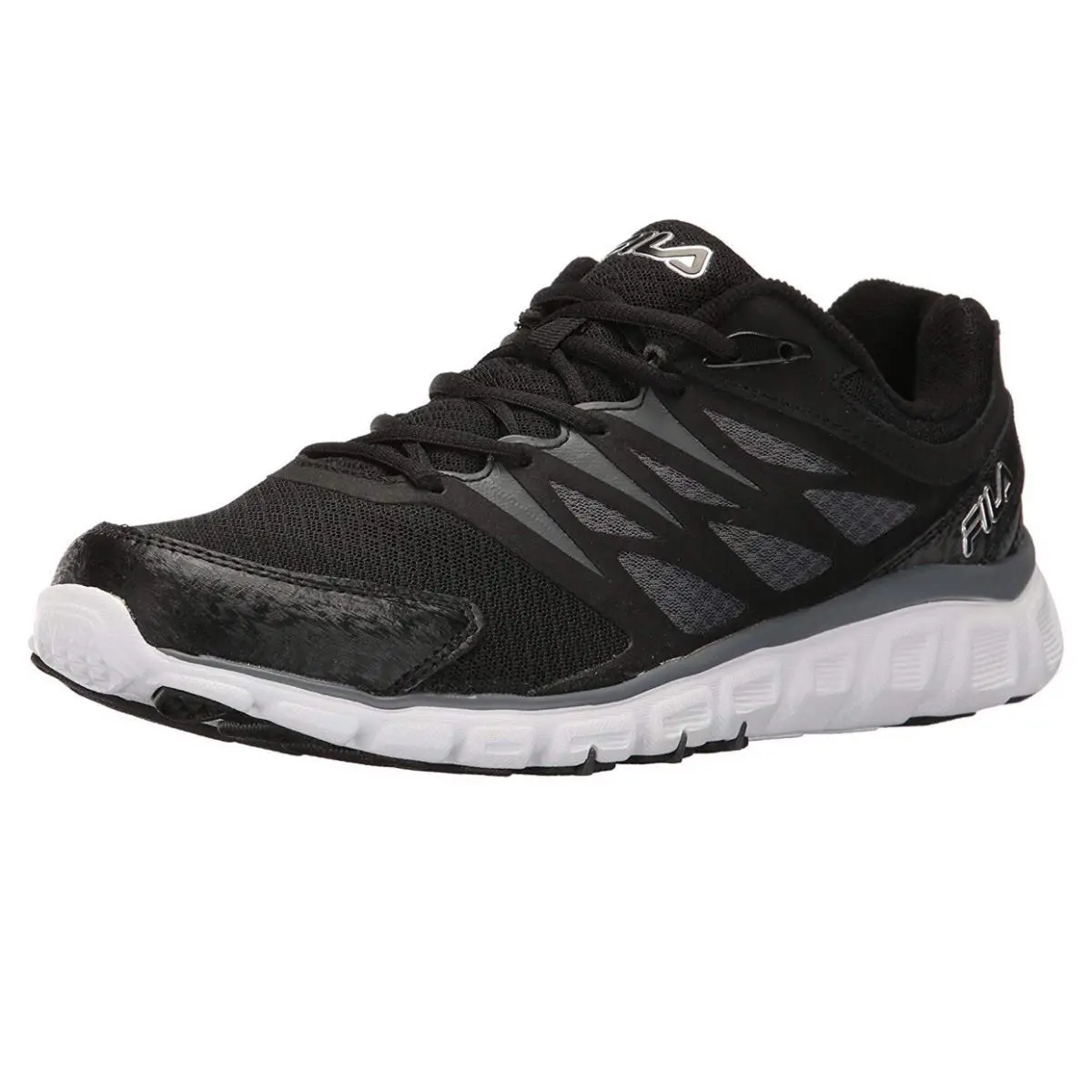 Fila Men`s Memory Sendoff 2 Trainer Mesh Shoes 1SG30321-002 Size 8 - Black