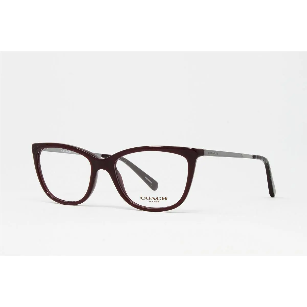 Coach HC6124-5509 Burgundy Demo Lens Size 51mm Women`s Cat Eye Eyeglasses