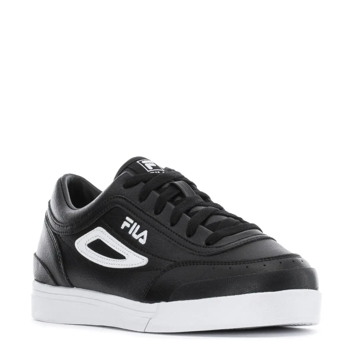 Fila Cordenzo Low Lace-up Trainers Sneakers Women Shoes Black/white Size 8.5