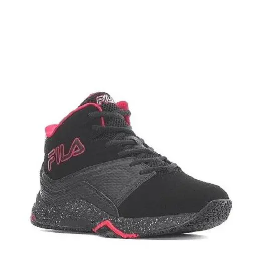 Fila Breakaway 12 Mid Athletic Trainers Sport Men Shoes Black/red Size 11 - BLACK/RED - 1BM01225-014