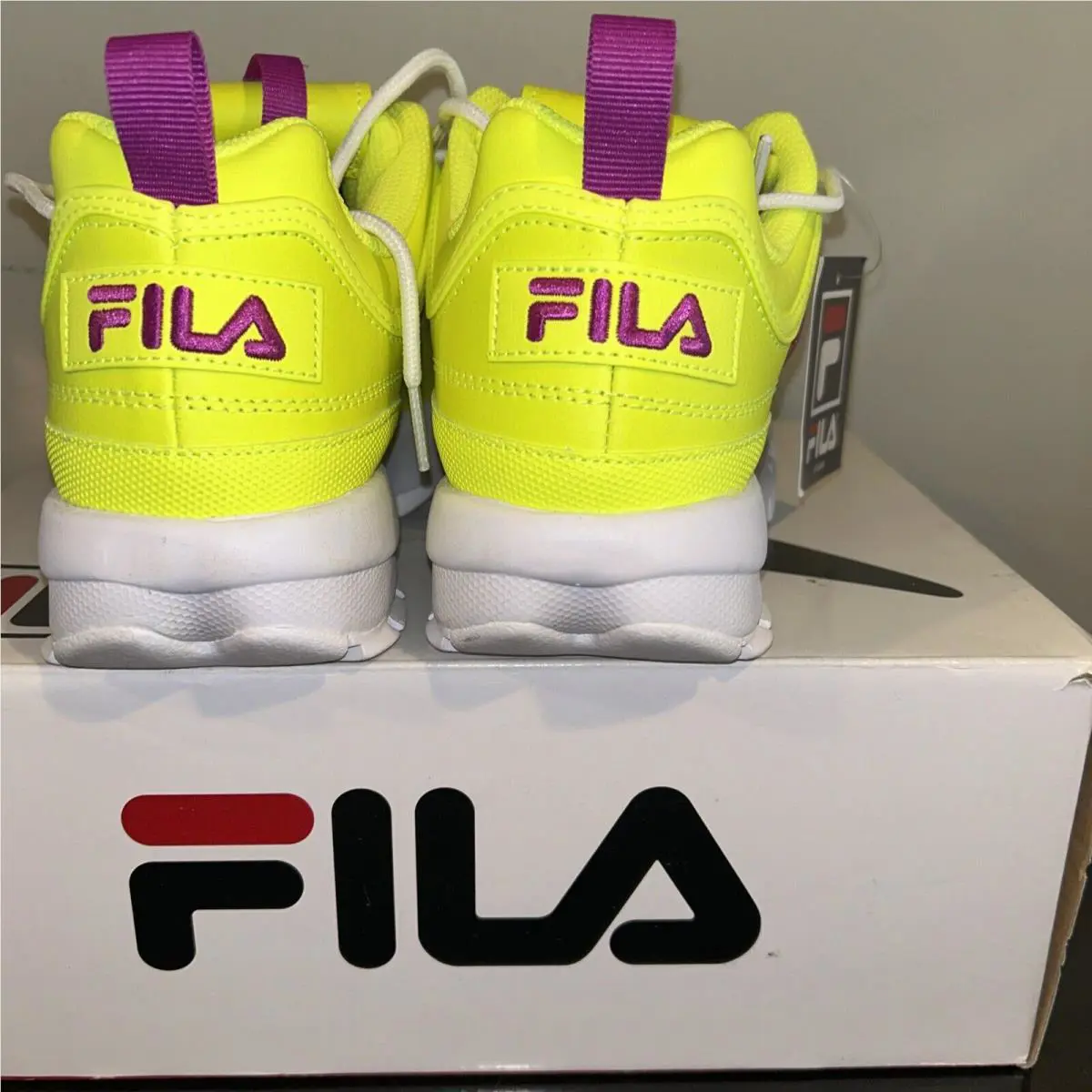 Fila shoes - FILA Disruptor II - Disruptor - Yellow 2