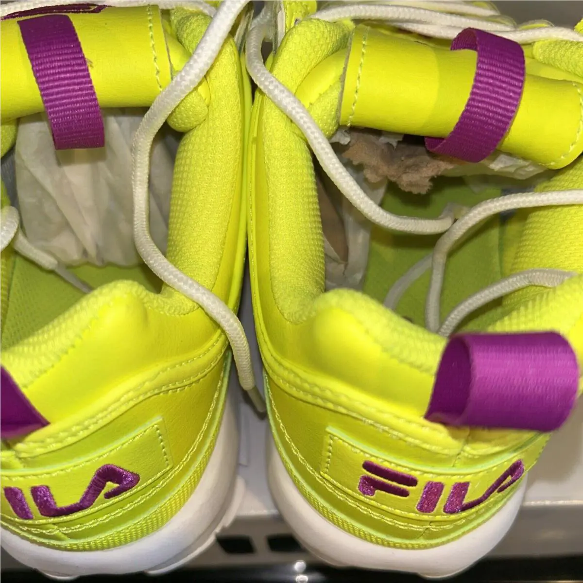 Fila shoes - FILA Disruptor II - Disruptor - Yellow 3