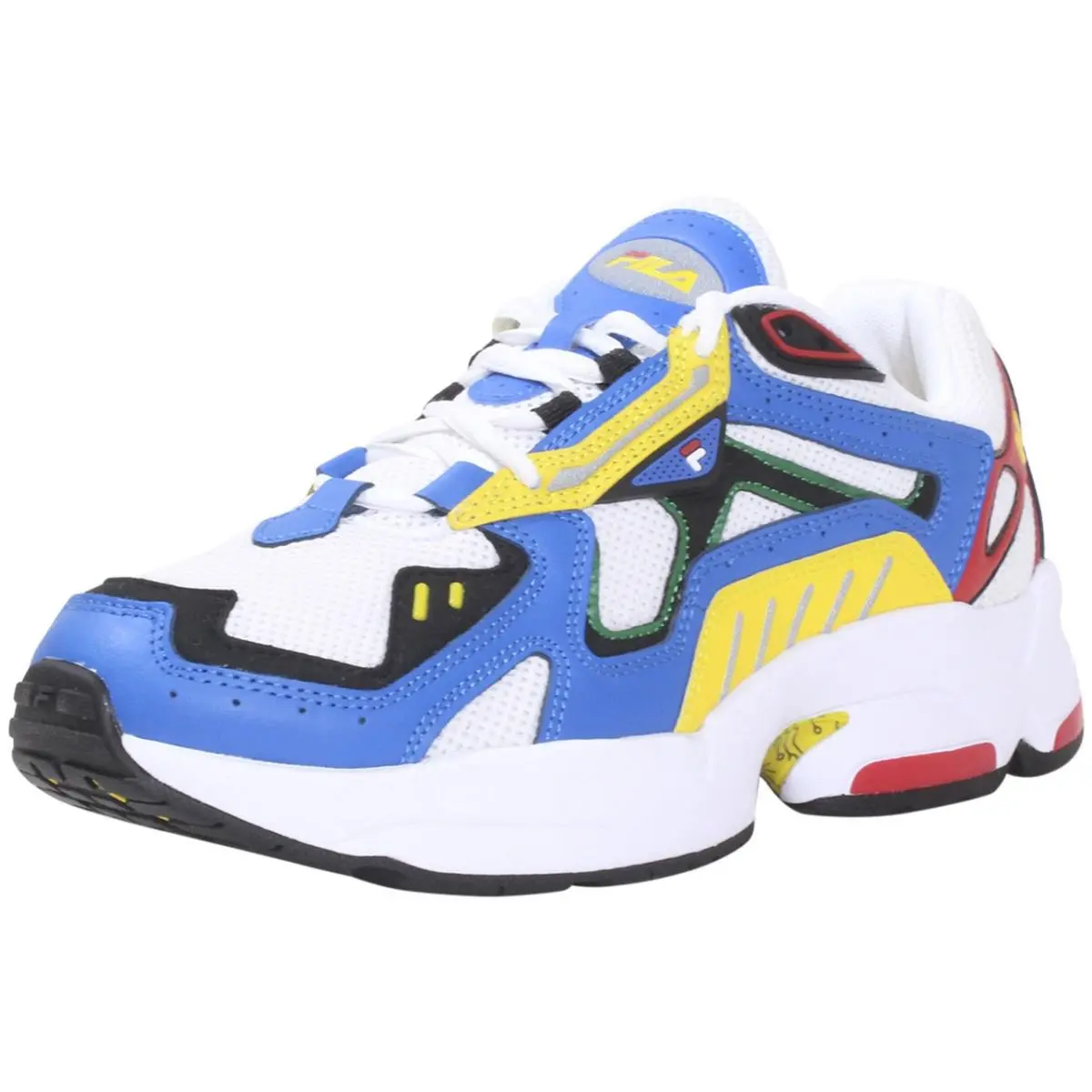 Fila Men`s Archive-rjv Sneakers White/electric Blue/red Sz: 9 1RM01543