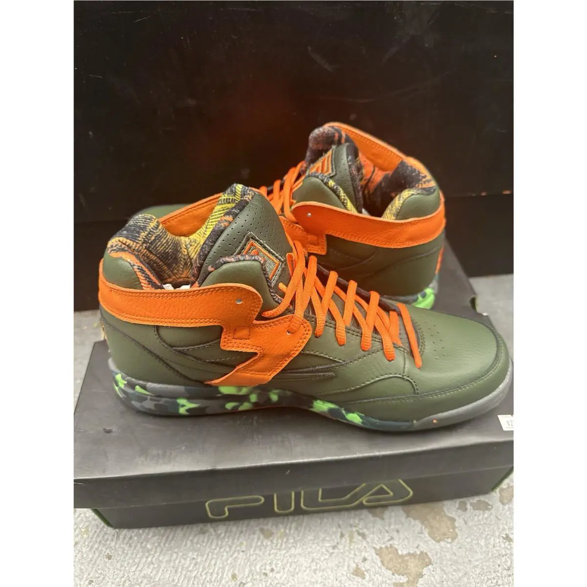 Fila shoes - FILA SQUAD TMNT MICHELANGELO - SQUAD TMNT MICHELANGELO - 1VB80088305 - Multicolor 9