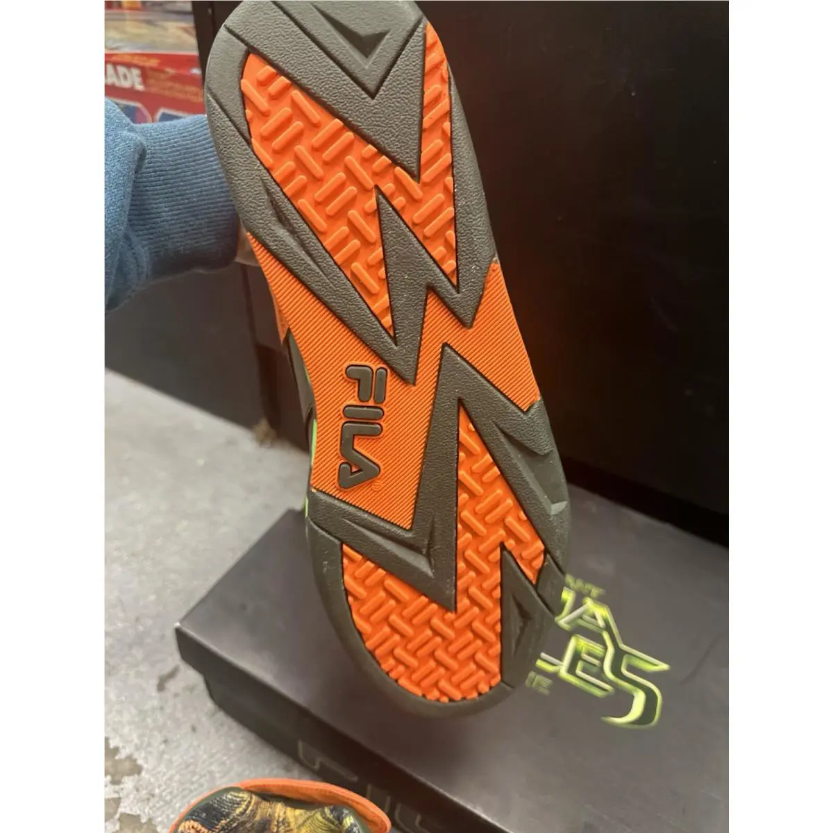Fila shoes - FILA SQUAD TMNT MICHELANGELO - SQUAD TMNT MICHELANGELO - 1VB80088305 - Multicolor 11