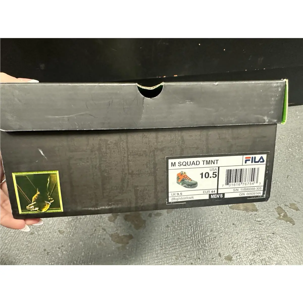 Fila shoes - FILA SQUAD TMNT MICHELANGELO - SQUAD TMNT MICHELANGELO - 1VB80088305 - Multicolor 0