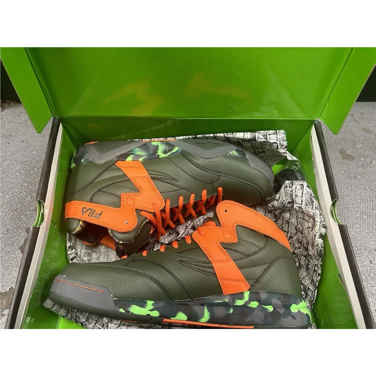 Fila shoes - FILA SQUAD TMNT MICHELANGELO - SQUAD TMNT MICHELANGELO - 1VB80088305 - Multicolor 3
