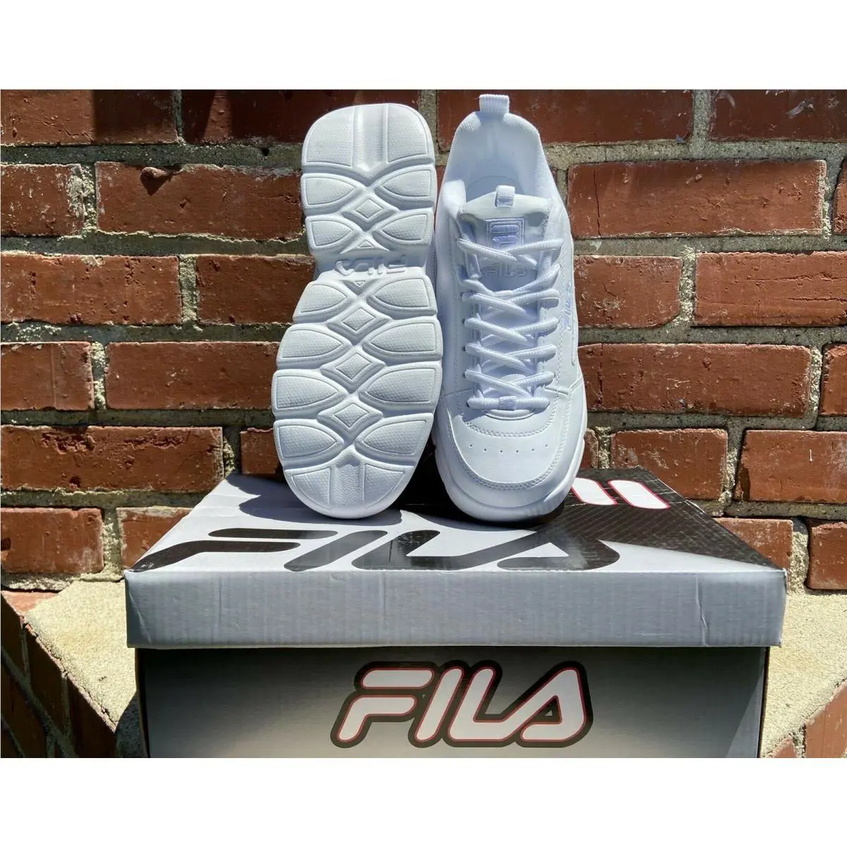 Fila shoes - FIla Disruptor SE - Disruptor - 1SX60022-100 - White (UPC: 791272918147) 9