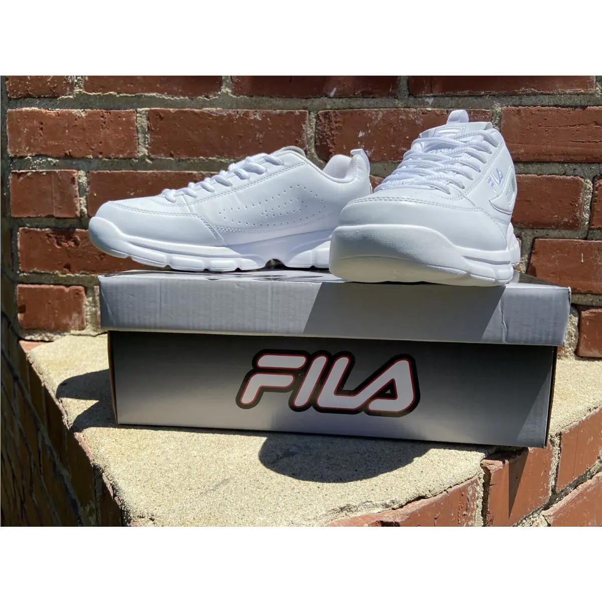 Fila shoes - FIla Disruptor SE - Disruptor - 1SX60022-100 - White (UPC: 791272918147) 0