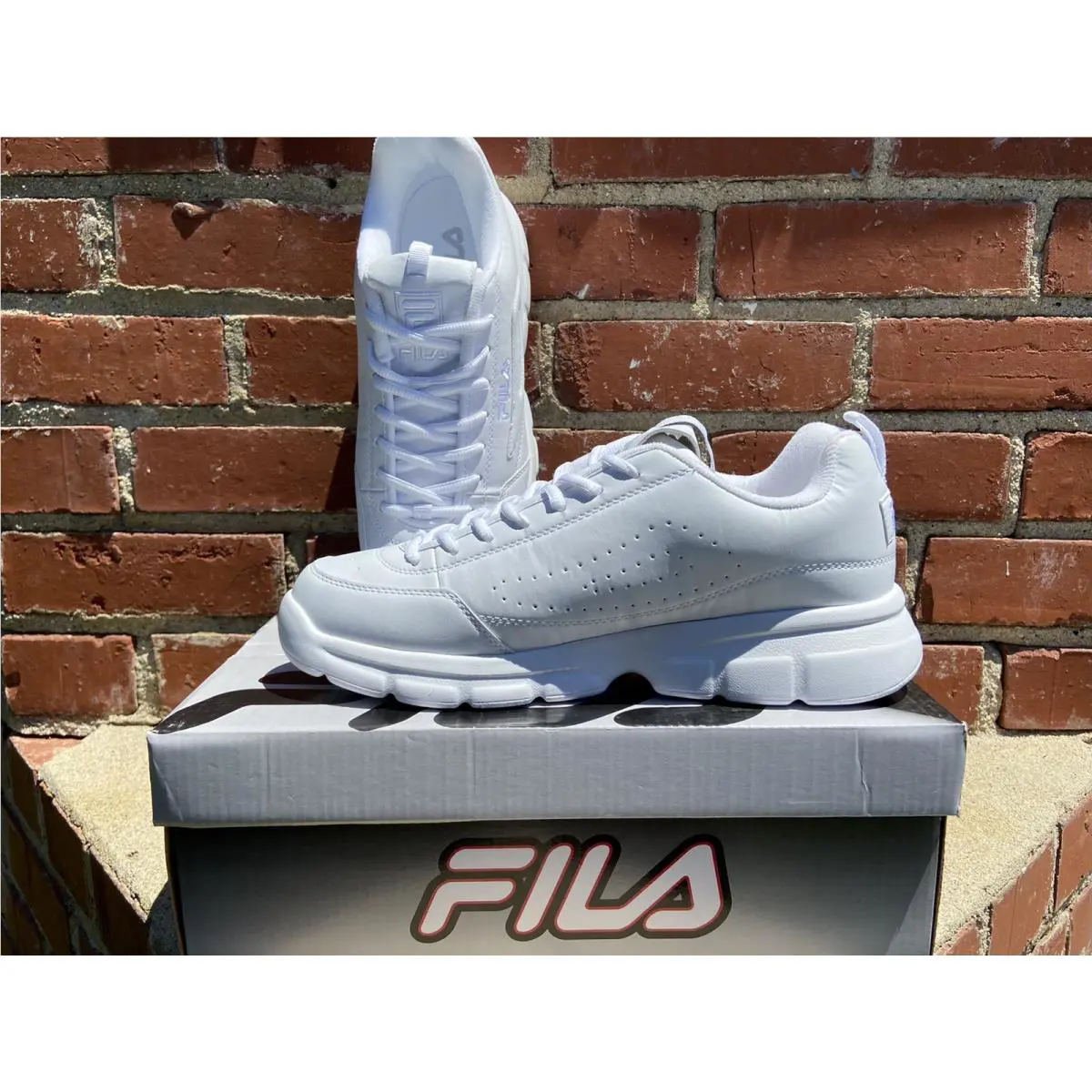Fila shoes - FIla Disruptor SE - Disruptor - 1SX60022-100 - White (UPC: 791272918147) 5