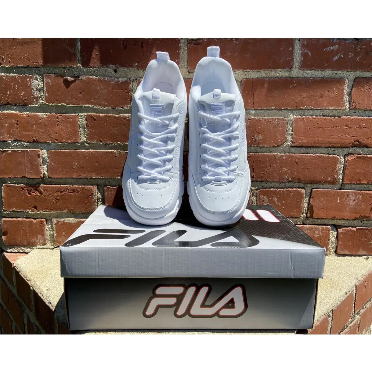 Fila shoes - FIla Disruptor SE - Disruptor - 1SX60022-100 - White (UPC: 791272918147) 7