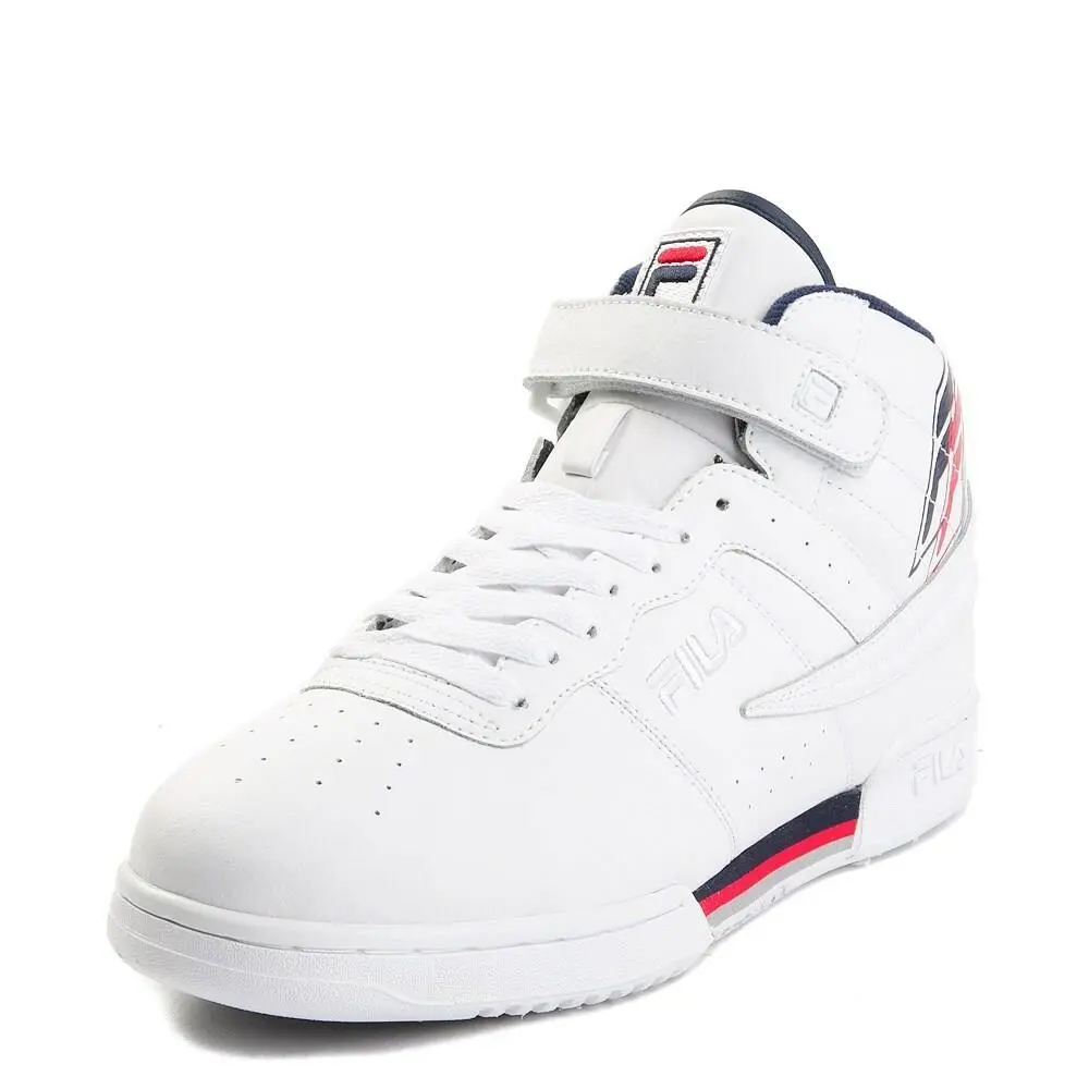 Fila F-13 F-box Mid Trainers Sports Sneakers Men Shoes White/navy Size 10.5