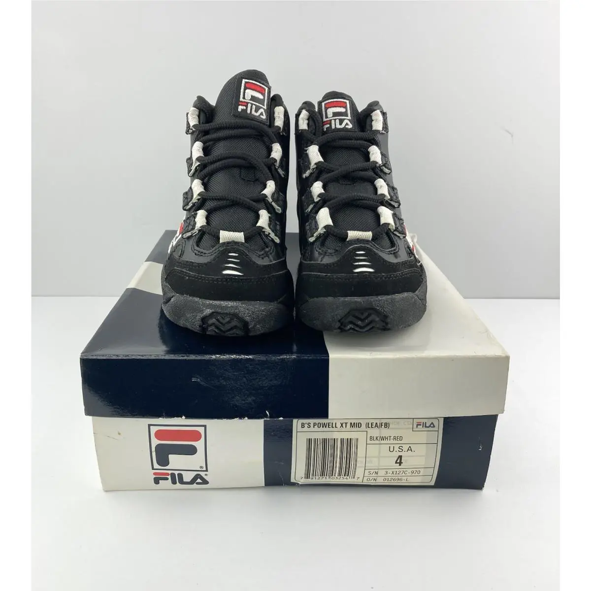 Fila shoes - B`s Powell XT Mid - Powell Mid - Black 4