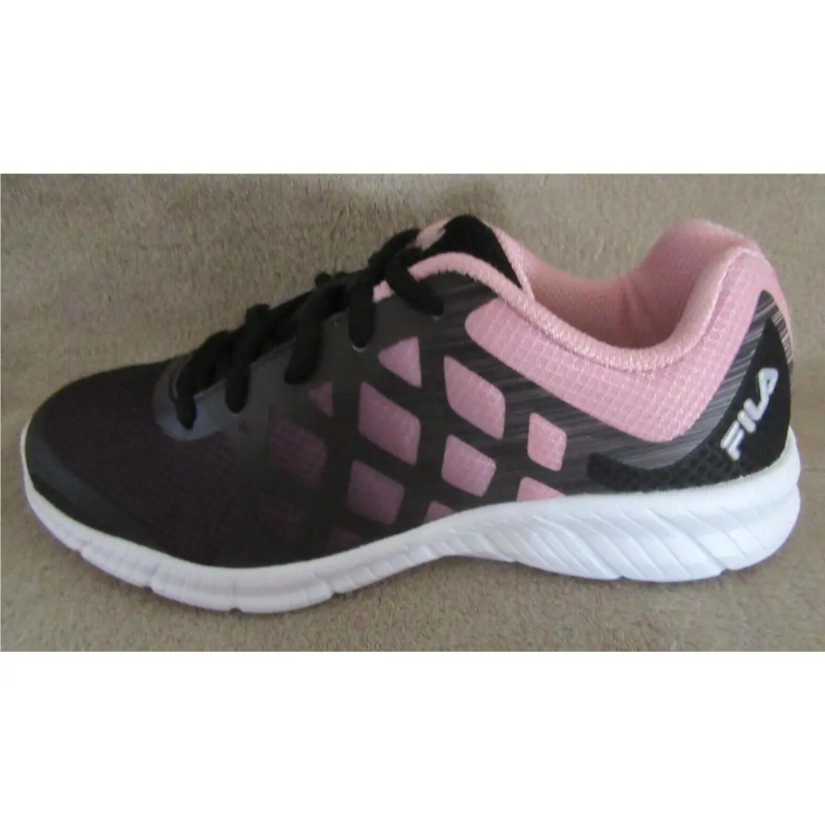 Fila shoes - Fila Memory Fantom 4 - Memory Fantom - Black & Pink (UPC: 791272295422) 3