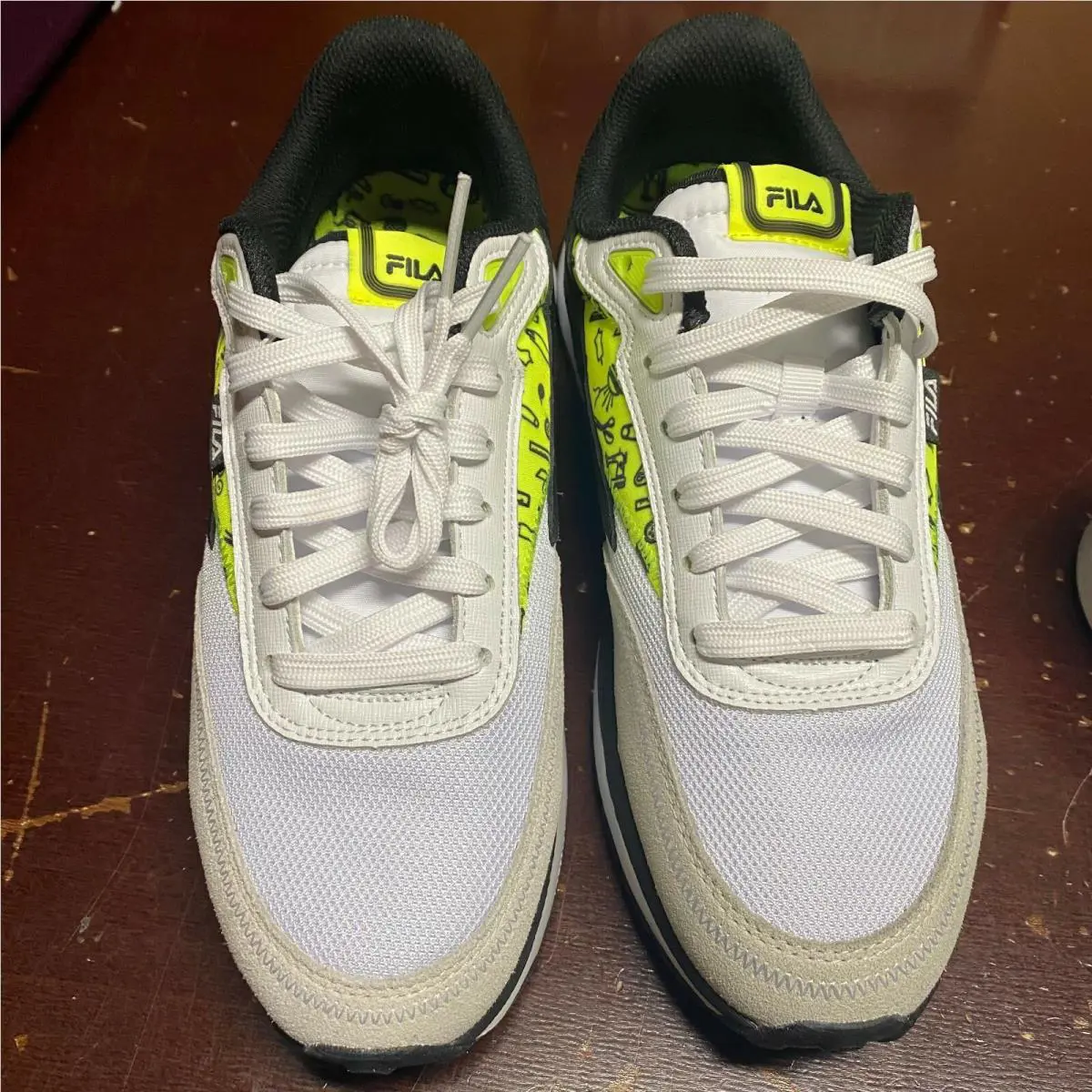 Fila shoes - Fila Renno Diy - Renno Diy - 1CM01593-115 - White, Black (UPC: 731616433462) 0