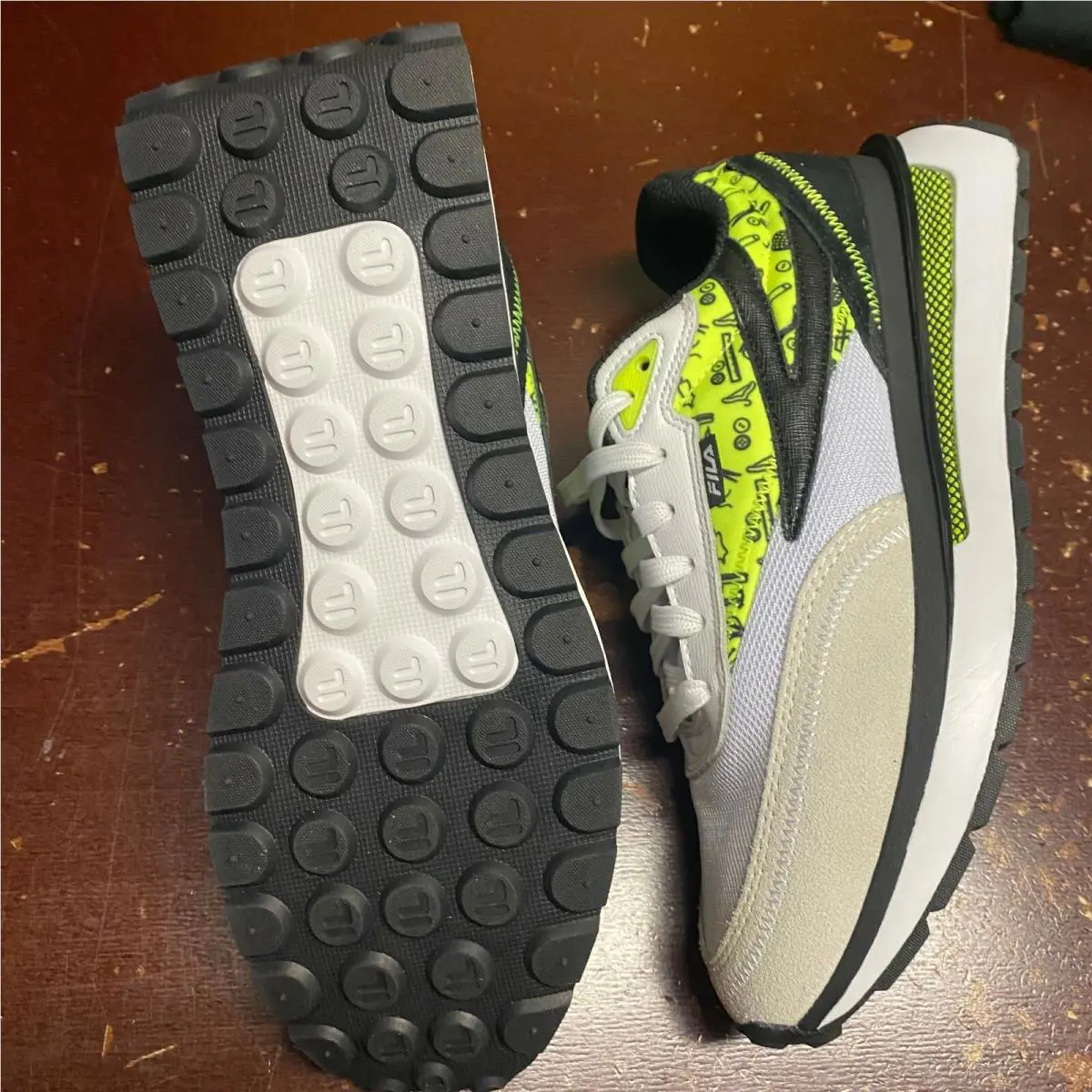 Fila shoes - Fila Renno Diy - Renno Diy - 1CM01593-115 - White, Black (UPC: 731616433462) 2