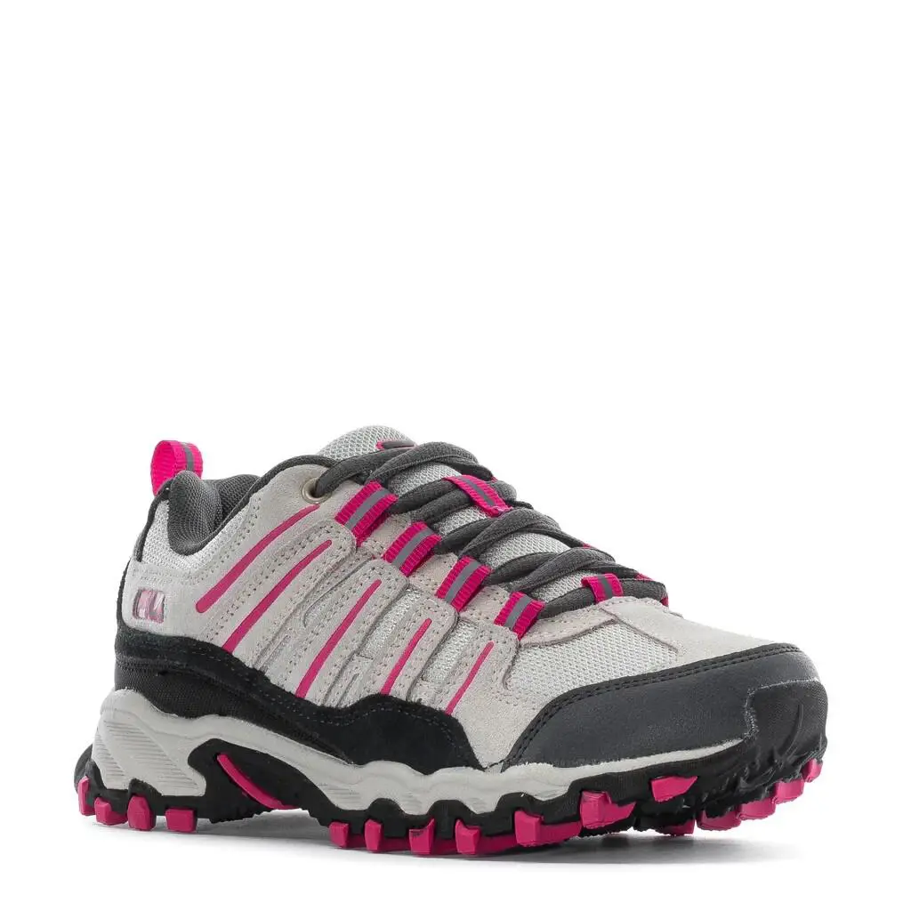 Fila Country GT E Lace Hiking Trainer Sneaker Women Shoes Grey/pink Size 9 - Atmosphere/Silver Birch/Dark Shadow - 5JM00947