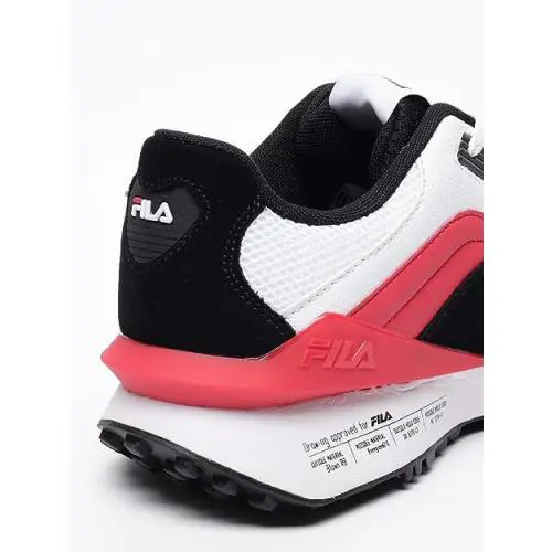 Fila shoes - WHITE/BLACK/RED 6