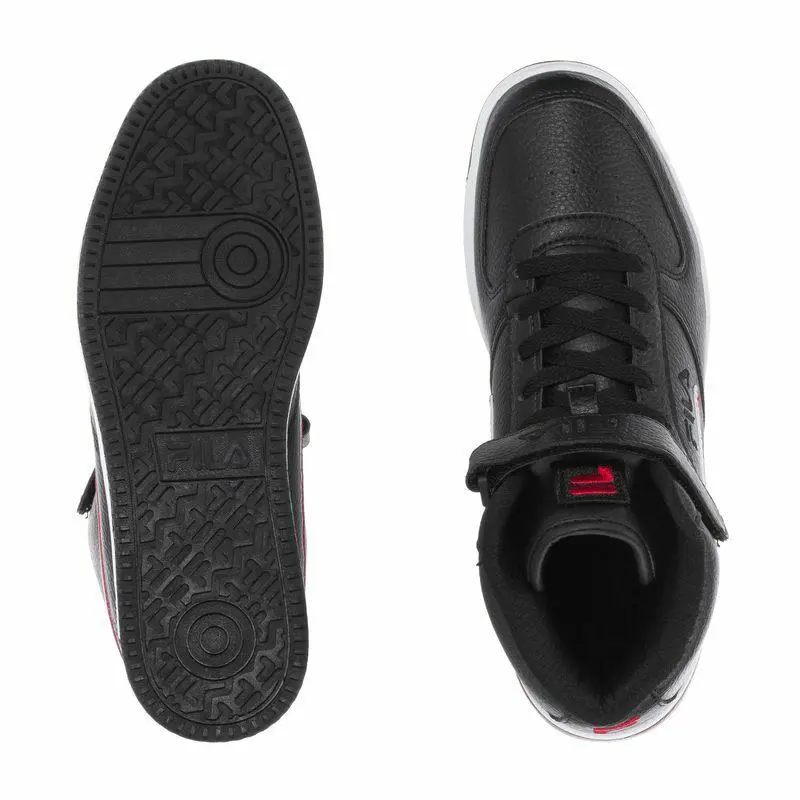 Fila shoes - Black/Fila Red/White 3