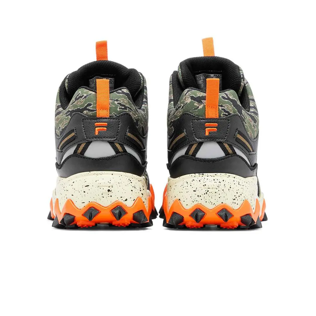 Fila shoes - CAMOUFLAGE/BLACK/ORANGE 4