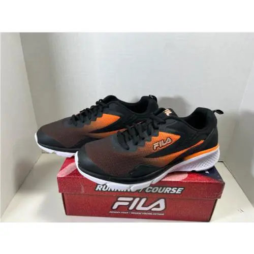 Fila shoes - BLACK/ORANGE 0
