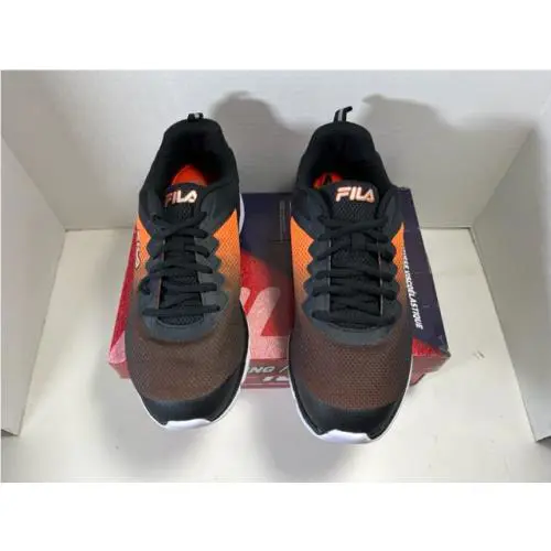 Fila shoes - BLACK/ORANGE 4