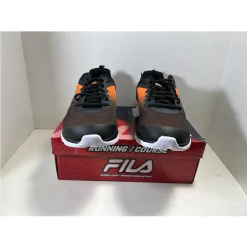 Fila shoes - BLACK/ORANGE 5