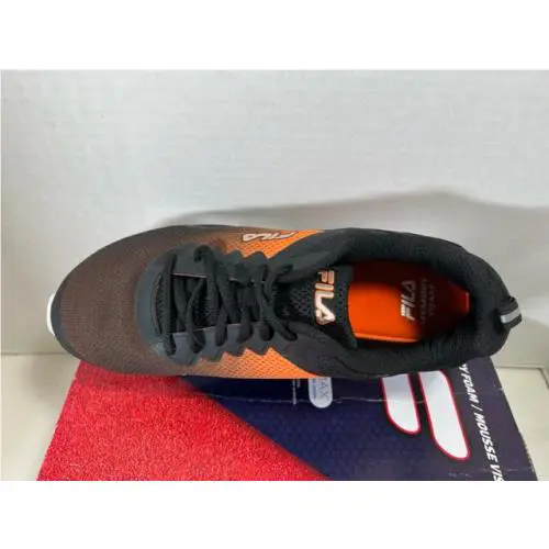 Fila shoes - BLACK/ORANGE 3
