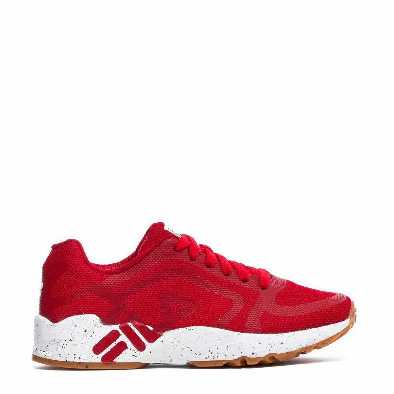 Fila shoes - Red/White/Gum 1