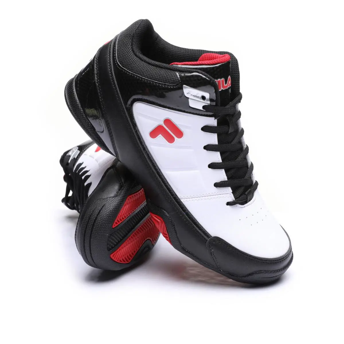 Fila Change The Game Low Sneakers Trainers Men Shoes White/black/red Size 11 - White/Black/Red - 1BM02019-113