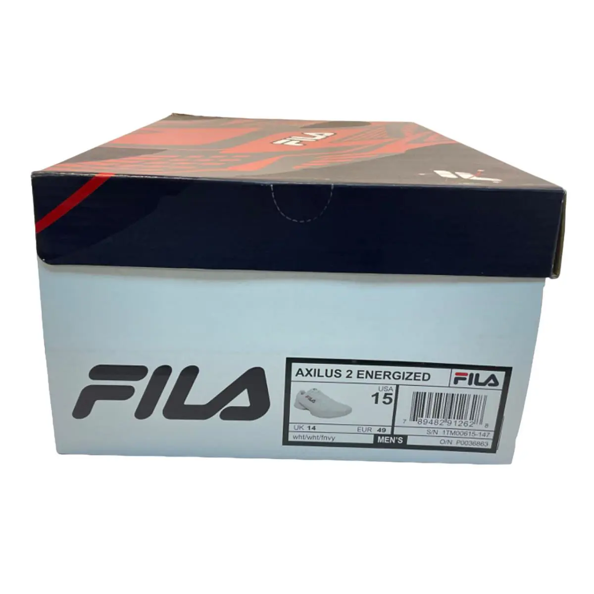 Fila shoes - Axilus 2 Energized - Axilus Energized - 1TM00615-147 - White (UPC: 789482912628) 7