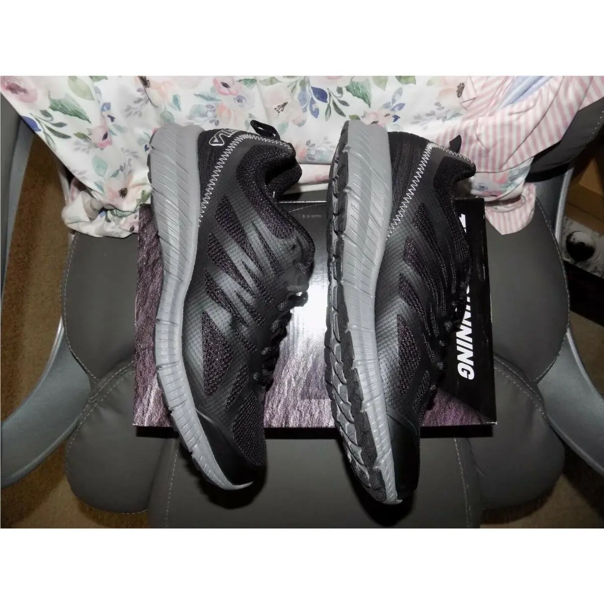 Fila shoes - Black/Dark Silver/Metallic Silver (UPC: 607949757677) 0
