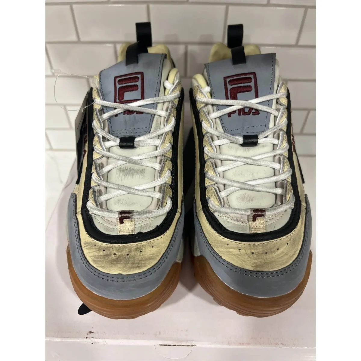 Fila shoes - Fila Disruptor 2 Premium - Disruptor Premium - 1FM00452-232 - Beige 3