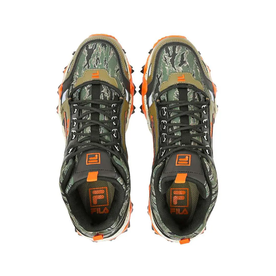 Fila shoes - CAMOUFLAGE/BLACK/ORANGE 3