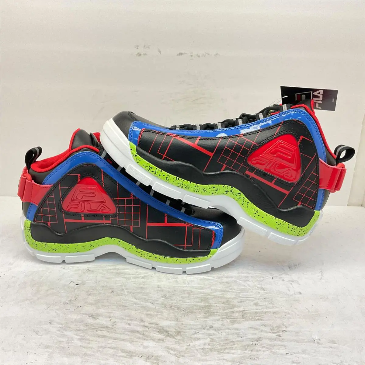 Fila shoes - Grant Hill 2 - Grant Hill - 1BM01753-027 - Black/Multi (UPC: 731616925134) 4
