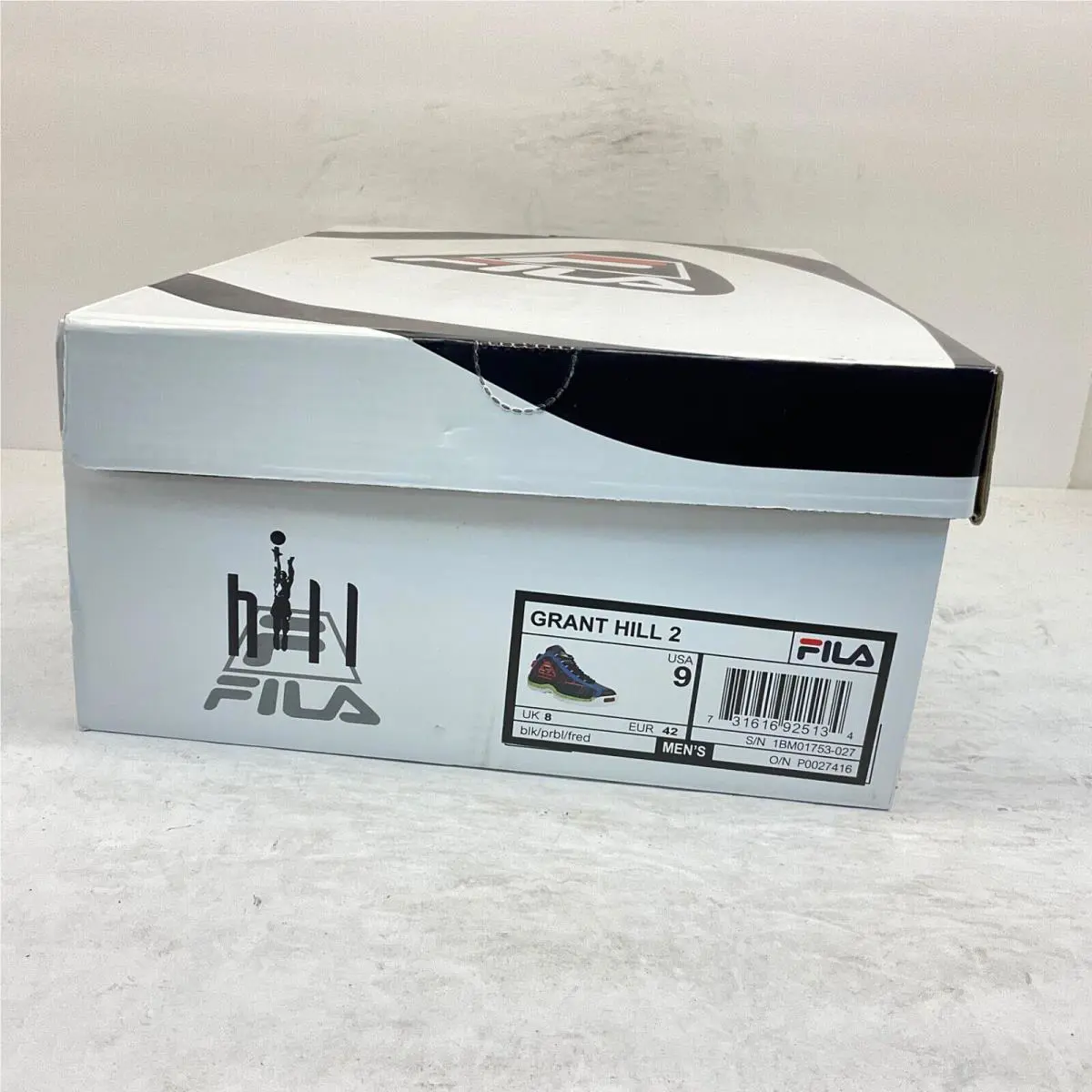 Fila shoes - Grant Hill 2 - Grant Hill - 1BM01753-027 - Black/Multi (UPC: 731616925134) 7