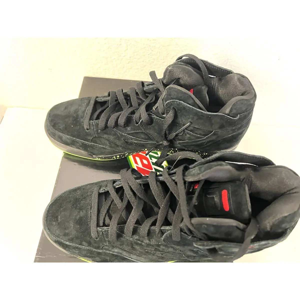 Fila shoes - FILA M Squad ( Mountain Dew ) - Green blue whites blacks black green 10