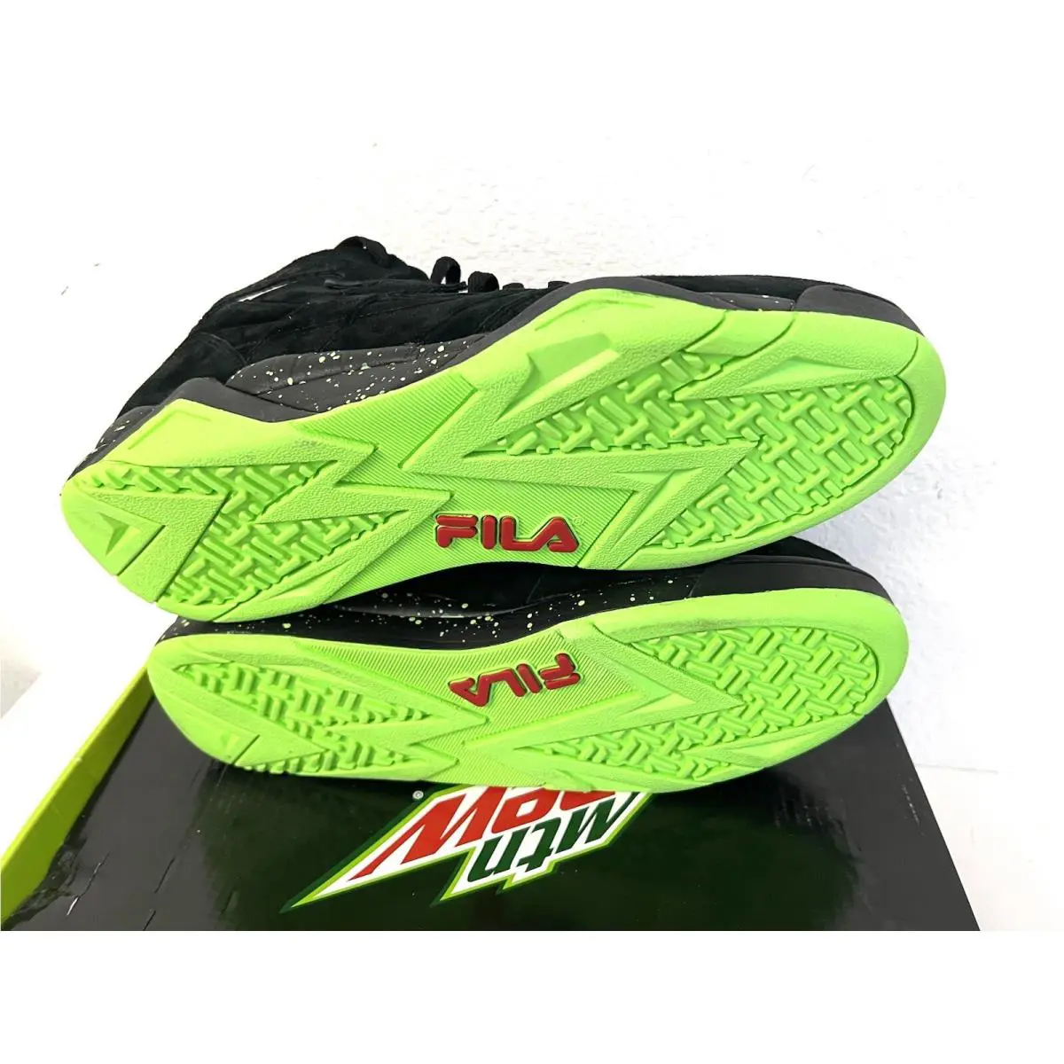 Fila shoes - FILA M Squad ( Mountain Dew ) - Green blue whites blacks black green 12