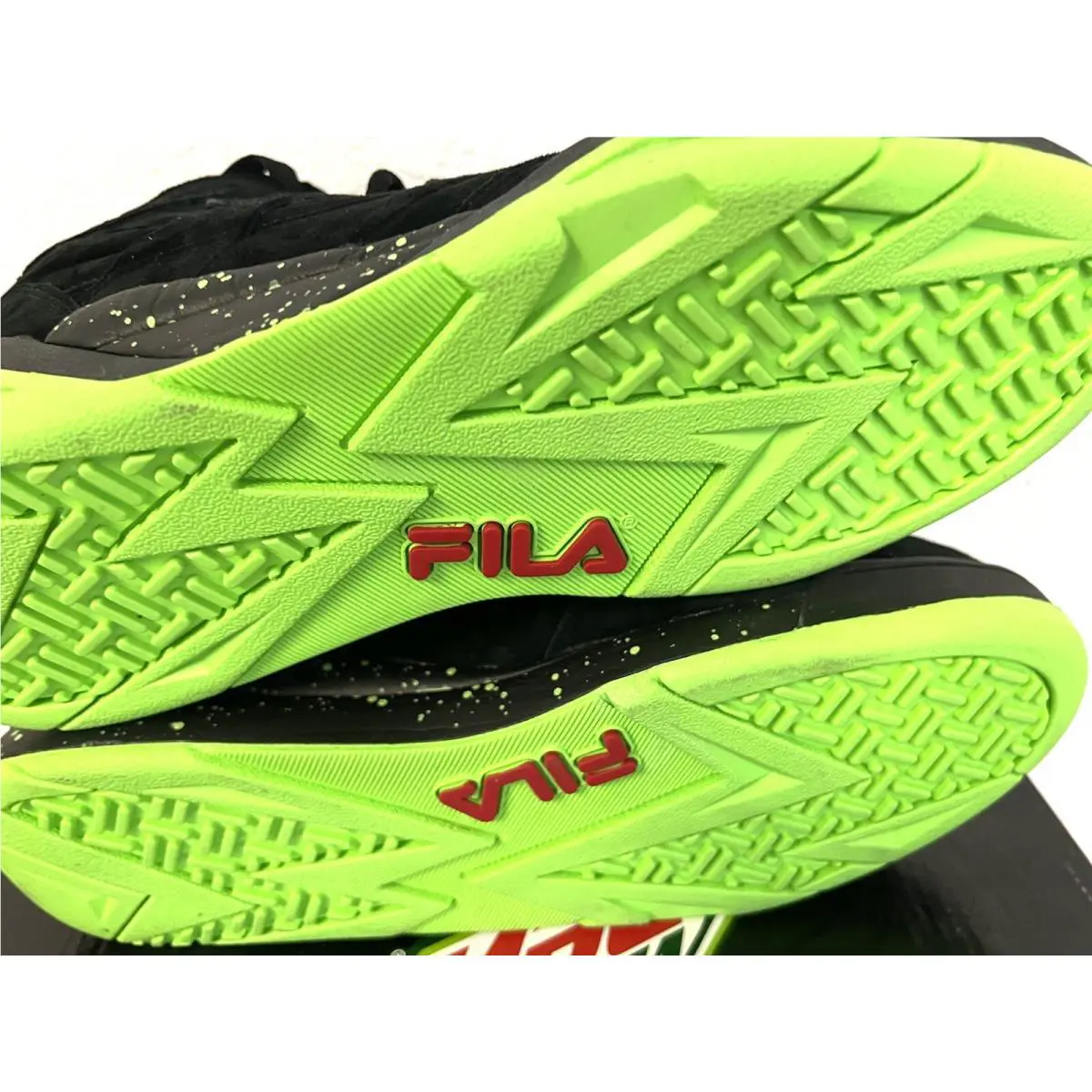 Fila shoes - FILA M Squad ( Mountain Dew ) - Green blue whites blacks black green 15