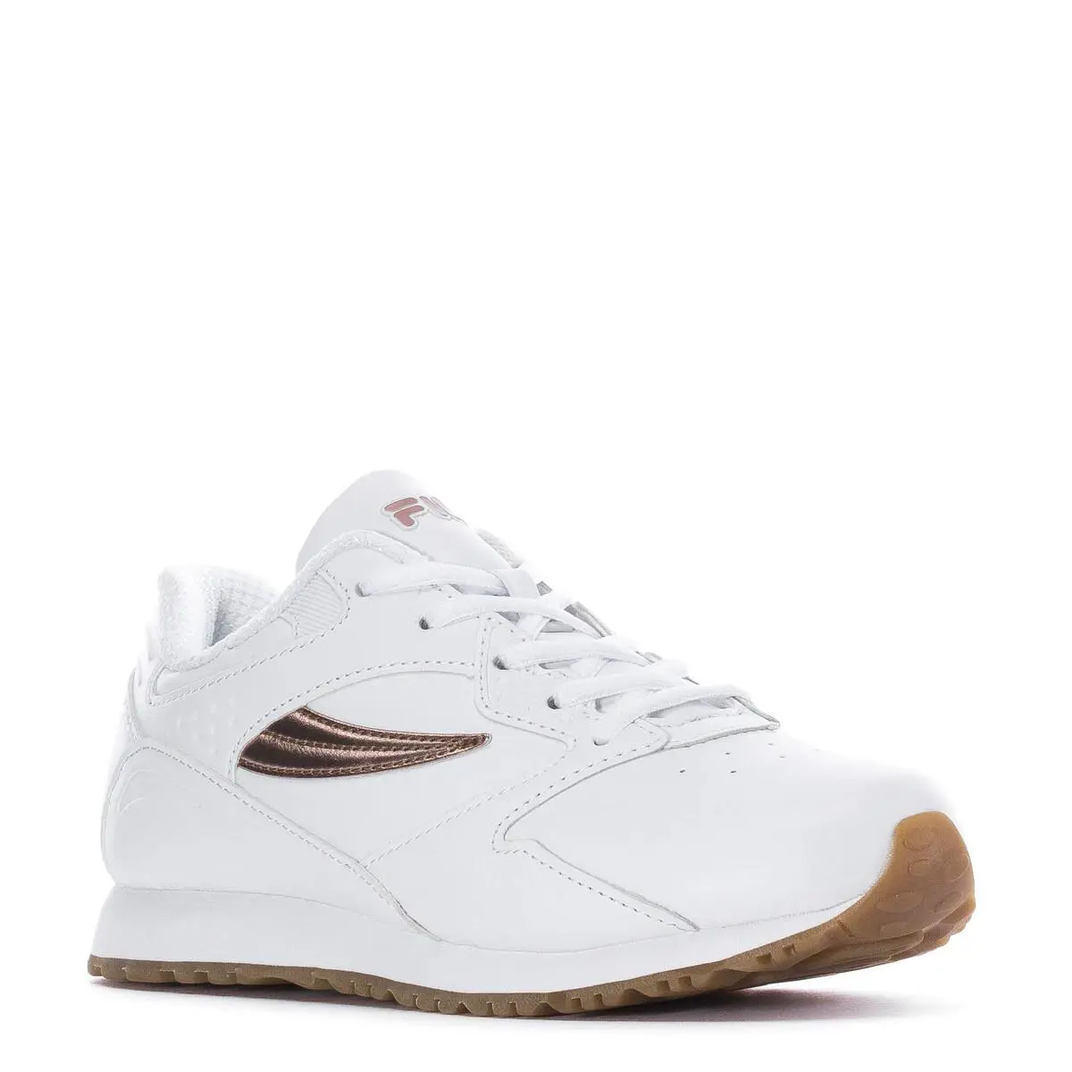 Fila Classico 18 Low Trainers Unisex Men Size 6.5 = Women Size 8 Shoes White - White / Gold -3CM01093-163