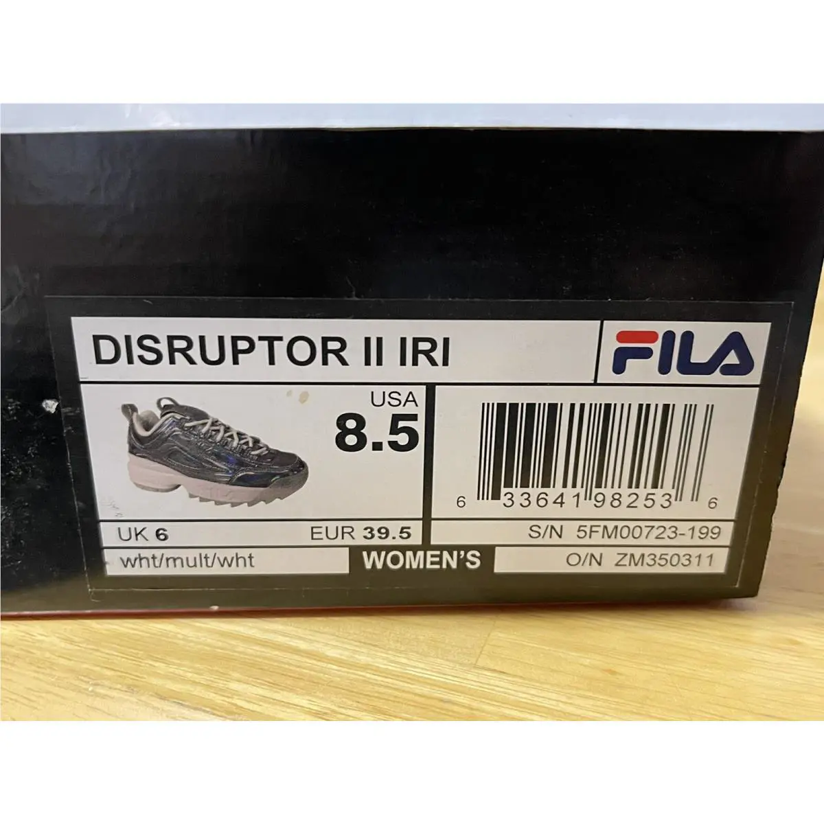 Fila shoes - FILA Disruptor II - Disruptor - Bright white (UPC: 0633641982536) 2