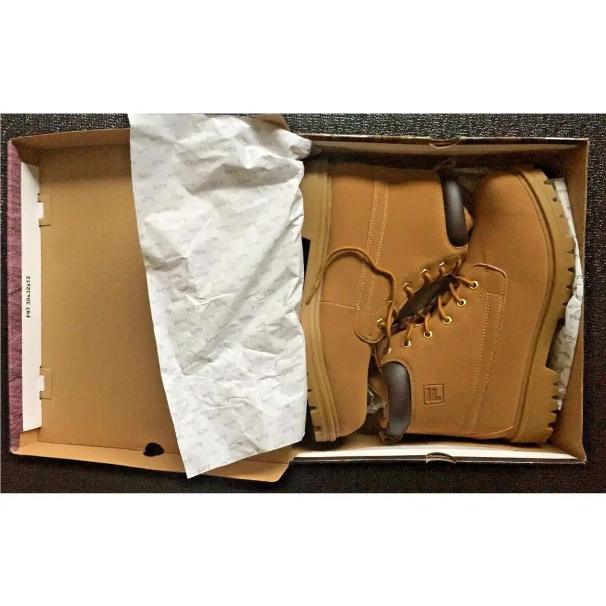 Fila shoes - FILA EDGEWATER 12  (Men’s Size 13) - Wheat/Gum (UPC: 731616002590) 9
