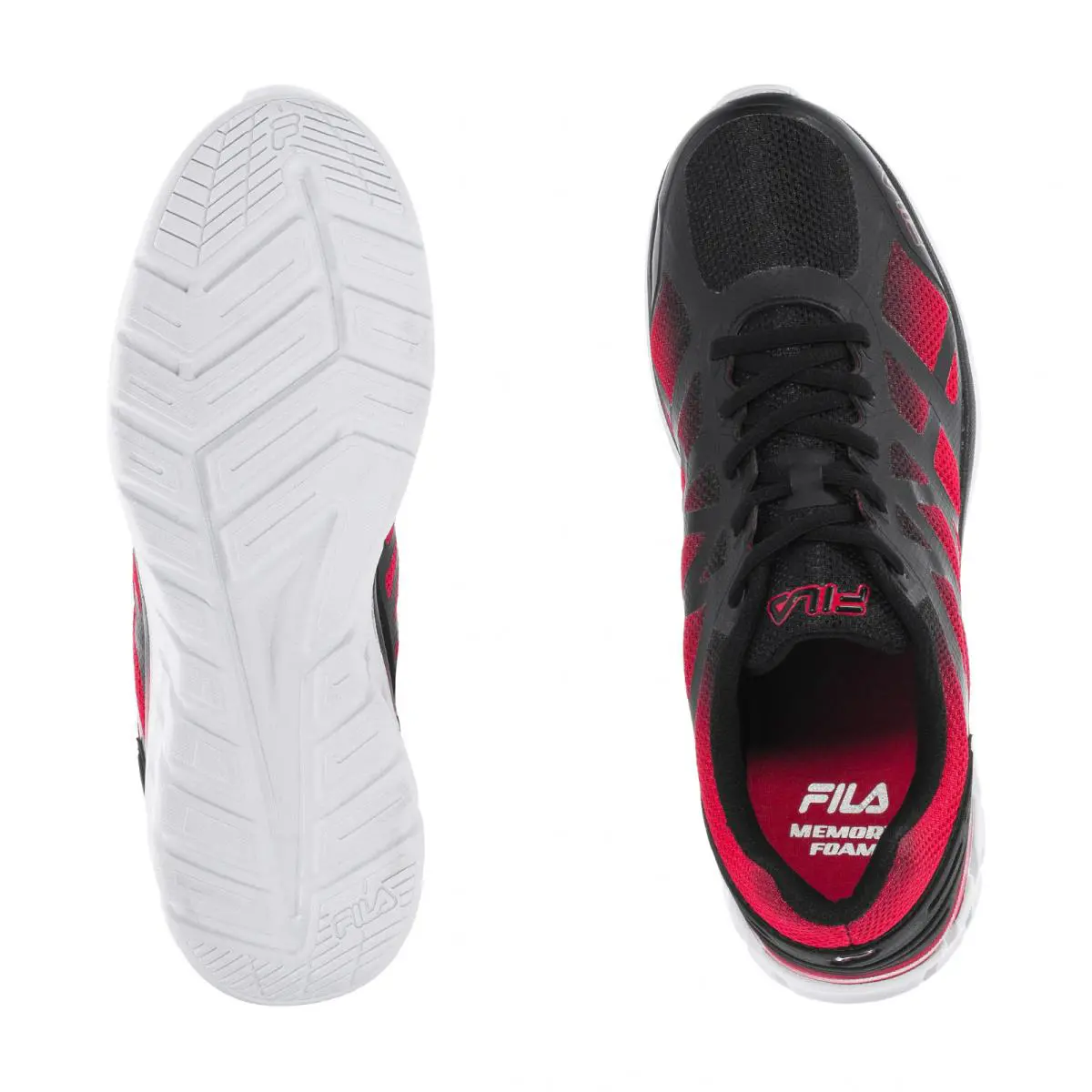 Fila shoes - Black/Red/White 3